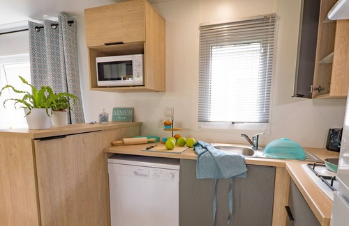 Ares House | 300 m du bassin d'Arcachon | Mobil-home TV + Clim