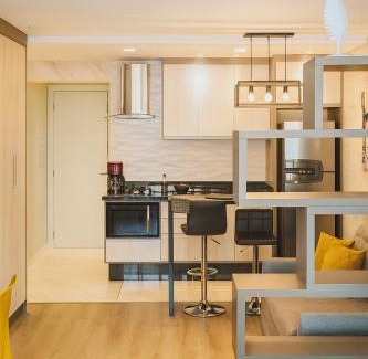 Matriz Apartment | 316B Studio LifeSpace, Elegância e Conforto no Batel CWB