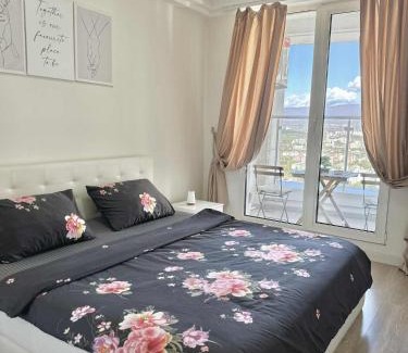 Skopje Region Apartment | 36th floor Sky city- 2 bedroom app free private parking