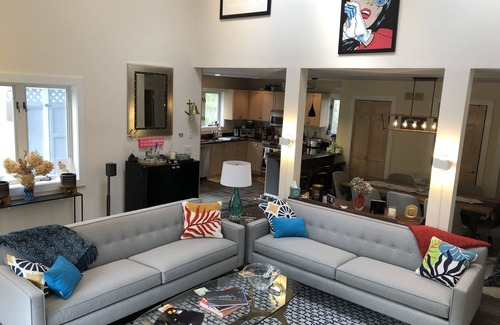 East Hampton House | 3Bd/3.5Ba Home with a secluded Garden Paradise With Heated Pool & Spa