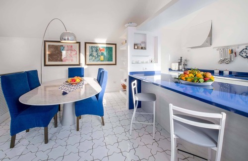 Sant'Agnello Apartment | 3BR 3BT Luxury Penthouse, great view, private pool and terrace, close the sea