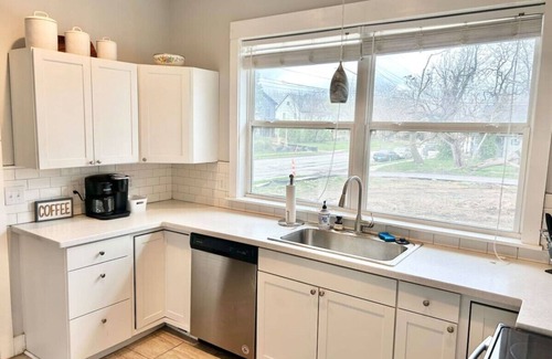 Kennedy King House | 3BR Downtown Home w/King Bed, Porch, Firepit,Grill