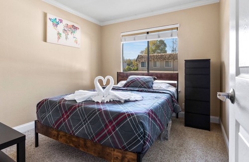 South San Jose Condo | 3BR Nice Backyard Near San Jose Downtown & Airport