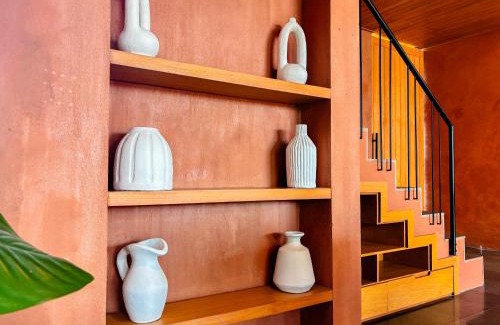 Beraban Villa | 3BR Rustic Terracota The Hum Villa Nyanyi