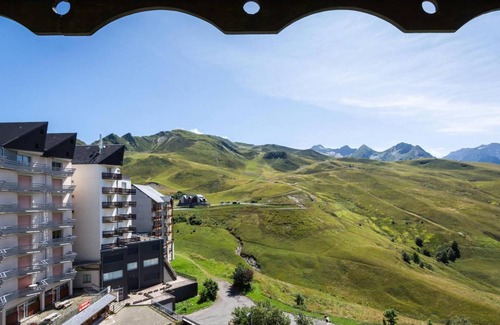 Peyragudes Apartment | 3rd floor, balcony, tv, ski locker, 23m², Peyragudes
