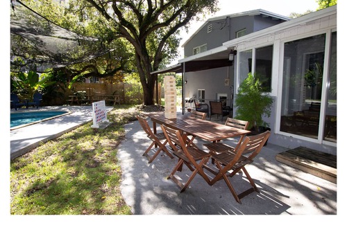 East Little Havana House | 4/3 Beautiful House with a huge lot & Parking(Heated Pool)