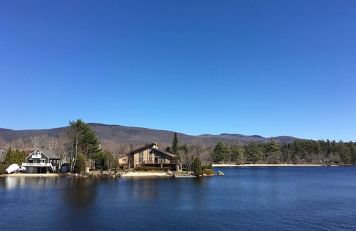 Moultonborough House | 4 Bed 2 Bath Winnipesaukee Waterfront with Sand Beach and Dock that Sleeps 8