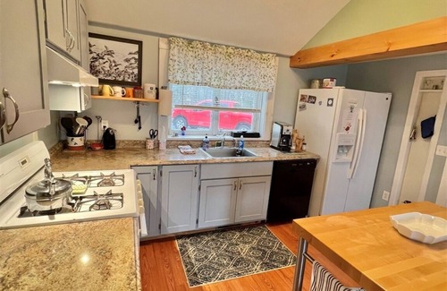 Sebago House | 4 bedroom 1 bath. Large Yard, Short walk to public beach.