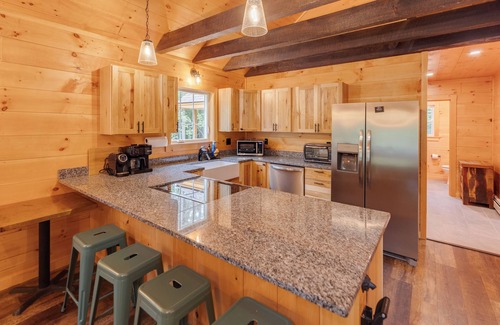 Campton Cabin | 4-bedroom/9 bed cabin in enchanting Campton's Waterville Valley Estates