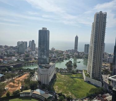 Ibbanwala Apartment | 41st Floor TRIZEN Smart Luxury Apartment with sea view and portcity view