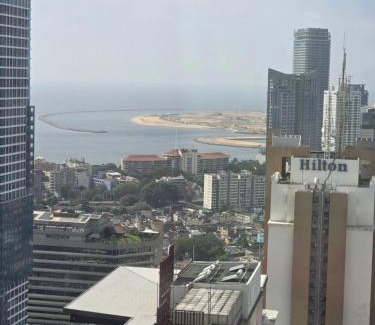 Ibbanwala Apartment | 41st Floor TRIZEN Smart Luxury Apartment with sea view and portcity view