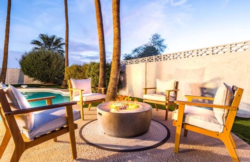 Knoell Scottsdale House | 4B mountain view villa w/heated pool & games