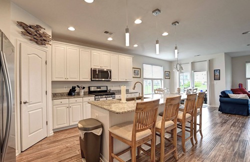 Millville House | 5 Bedroom Dog Friendly Townhome end-unit in the Bishop's Landing community! Community Pool, Shuttle service to the beach, tennis courts, pickleball courts, fitness center and more!