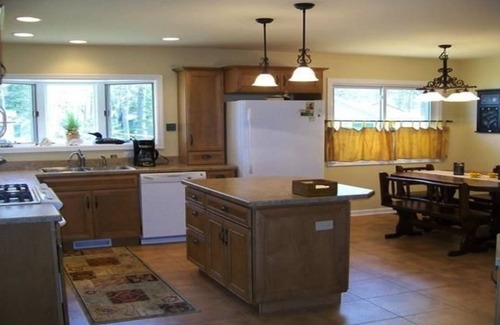 Onaway House | 5 Bedroom Waterfront Home/Private Beach on Beautiful Black Lake Pure Michigan!