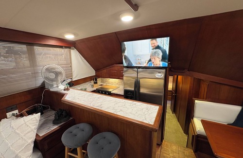 Stuart Boat Rental | 50 Foot Viking Yacht in Port Salerno