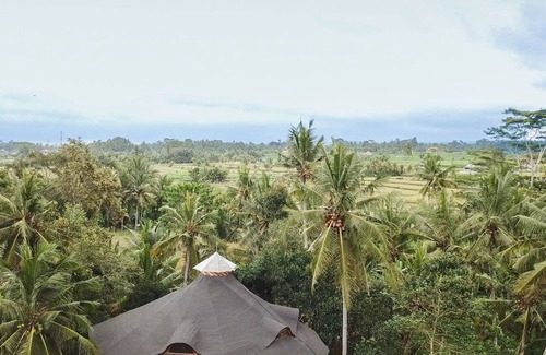 Singakerta Villa | 5BR NAUTILUS TREE HOUSE Private Quiet amid Rice Field and Nature