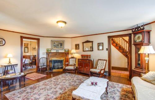 White Haven House | 6 Mi to Hickory Run Park Victorian Home with Porch