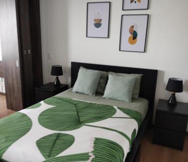 Barrios Unidos Apartment | 72Hub moderno apto vistas ciudad, piscina gimnasio