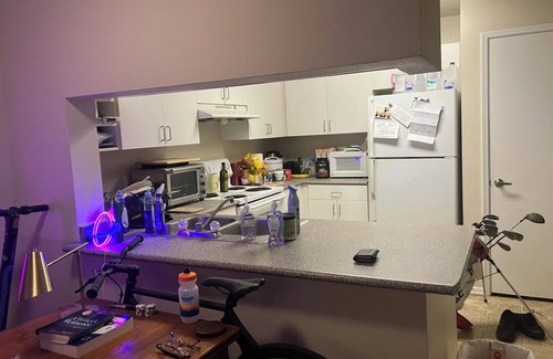 Contra Costa County Apartment | 750 sq ft, carpeted, futon.