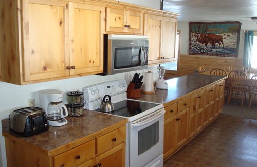 Lazy Acres Cabin | 8 miles from Yellowstone! Parking area for toys! Fireplace, Gas Grill, Smart TV