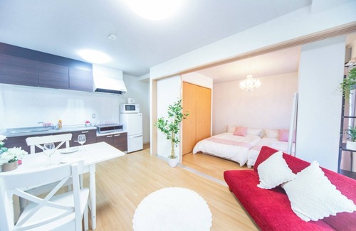 Higashinari Apartment | 8 people can stay One stop to Osaka Castle Comfo - 202 Higashikobashi/Osaka Ōsaka