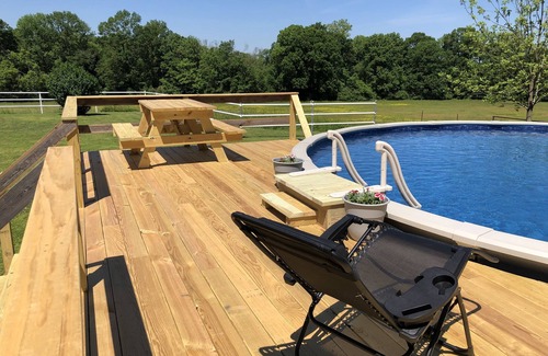 Broken Bow House | 80 Acre Ranch Style Home in Town, 15 min from Broken Bow Lake & Private Pool!