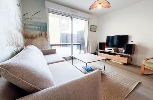 Stella-Plage House | 85 m house with terrace in Stella-Plage