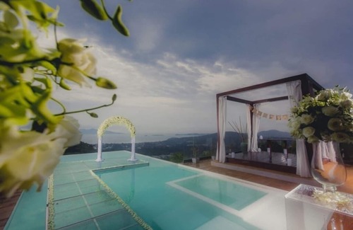 Bophut Hills Villa | 9 Br Sea View Villa Blue ~ 5* with staff