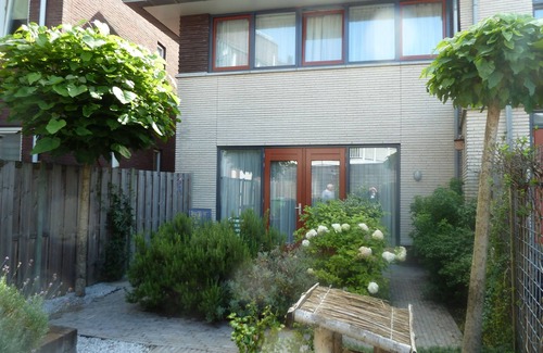 Delft House | A Cozy Bedroom Space with Two-person Bed in a Charming Home in Delft
