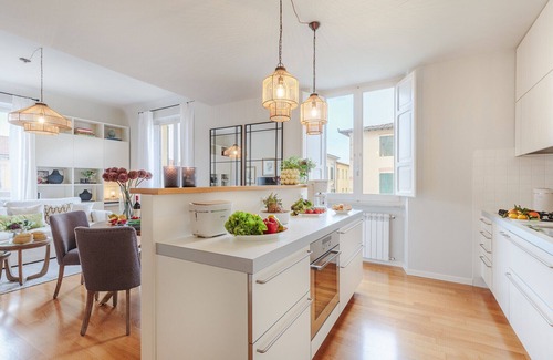 Lucca Historical Center Apartment | A Fresh Modern Penthouse inside the Walls of Lucca