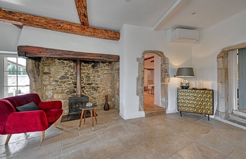 La Roque-sur-Ceze House | A lovely spacious stone house with big terraces and amazing views