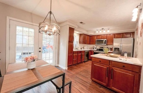 Liberty Area House | A one of a kind home with a waffle and coffee bar, life sized games and comfort!