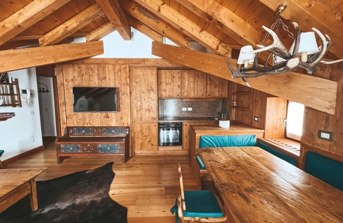 Cortina d'Ampezzo Apartment | A Pearl in Cortina - penthouse