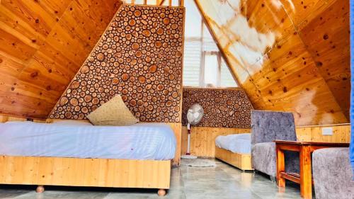Khattalwada Cabin | A Shape River Side Cabin