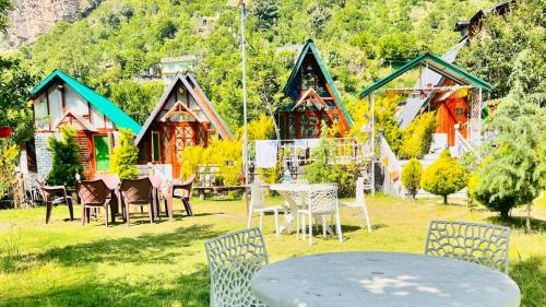 Khattalwada Cabin | A Shape River Side Cabin