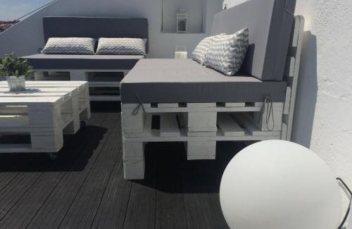 Sao Paulo Apartment | A Terrace on a Topfloor with a View