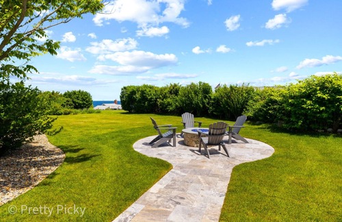 East Orleans House | A Wave From It All: 227-O Overlooks Nauset Beach/Atlantic, Heated Pool, Hot Tub & Fire-pit