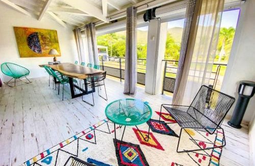 Anse Marcel Apartment | Acacia Secret, 3 min walk from Anse Marcel beach, on the Marina