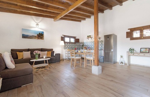 Santa Lucia House | Accessible Vacation Home 'El Algarrobero' with Mountain View & Private Pool