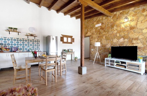 Santa Lucia House | Accessible Vacation Home 'El Algarrobero' with Mountain View & Private Pool