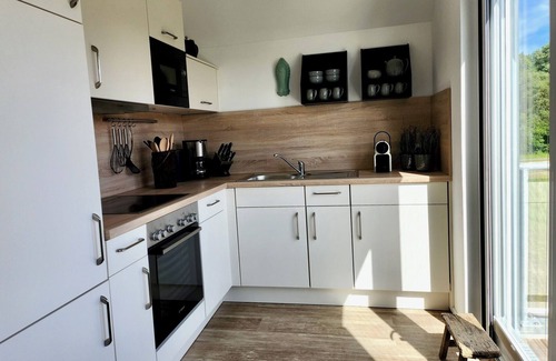 Busum Apartment | Achterdeck- Nah zum Strand mit Kamin und Balkon