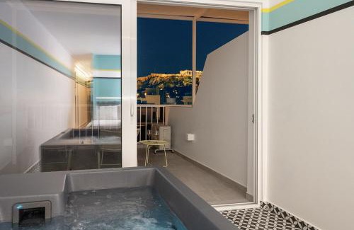 Monastiraki Apartment | Acropolis View Luxury Apartments with Jacuzzi