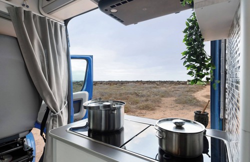 Caleta de Famara RV Rental | 'Adventure Campingvan' with Sea Views and Air Conditioning