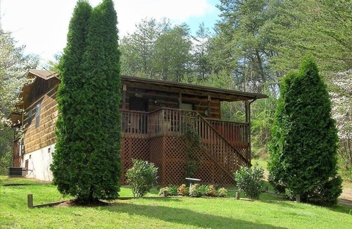 Cosby Cottage | Affordable Mountain Cottage W/Wood Fireplace + Hot Tub + WiFi!
