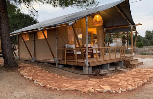 Petrothalassa Other | African Safari Canvas Lodge Tent Sea View