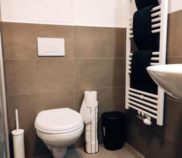 Ruzinov Apartment | Airport studio for two, free parking, airport view