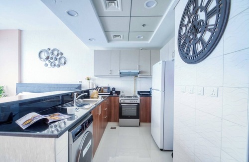 Dubai Sports City Apartment | Airvistas Studio Apartment At Reef Residence JVC