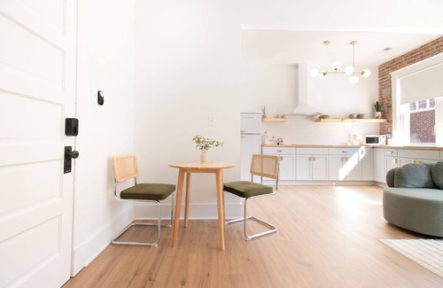 Downtown Little Rock Apartment | Airy Midcentury Loft Apartment in SoMa