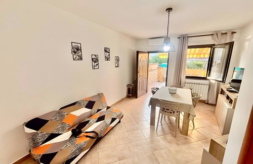 Porto Torres House | Albachiara by the Sea, Villa with Spacious Veranda