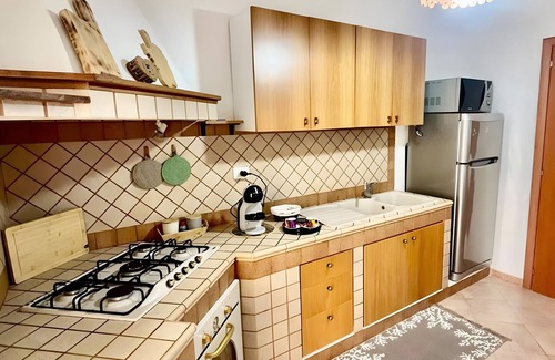 Porto Torres House | Albachiara by the Sea, Villa with Spacious Veranda